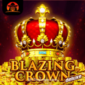 Blazing Crown Deluxe Slot Banner